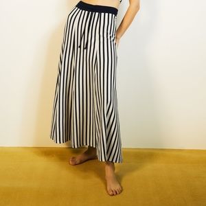 Zara LONG STRIPED SKIRT
